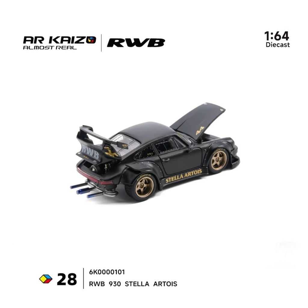 Mô hình xe Porsche 911 KAIZO RWB 930 1:64 ALMOST REAL