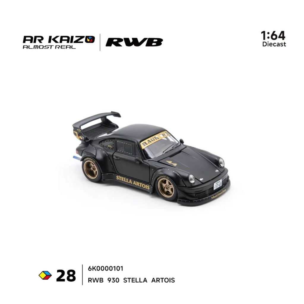 Mô hình xe Porsche 911 KAIZO RWB 930 1:64 ALMOST REAL