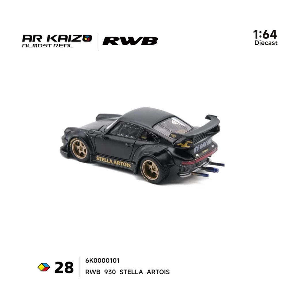 Mô hình xe Porsche 911 KAIZO RWB 930 1:64 ALMOST REAL