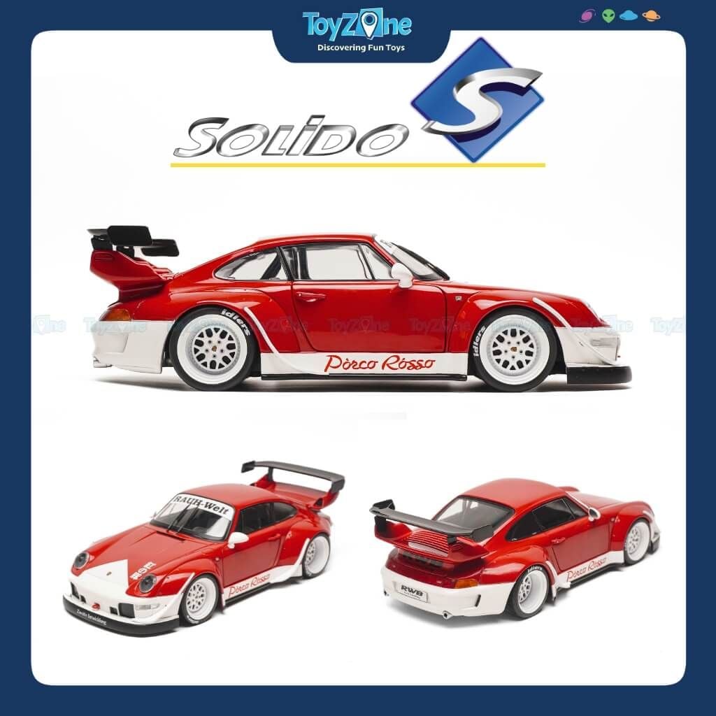 Mô hình xe Porsche RWB Body Kit 2020 1:18 SOLIDO