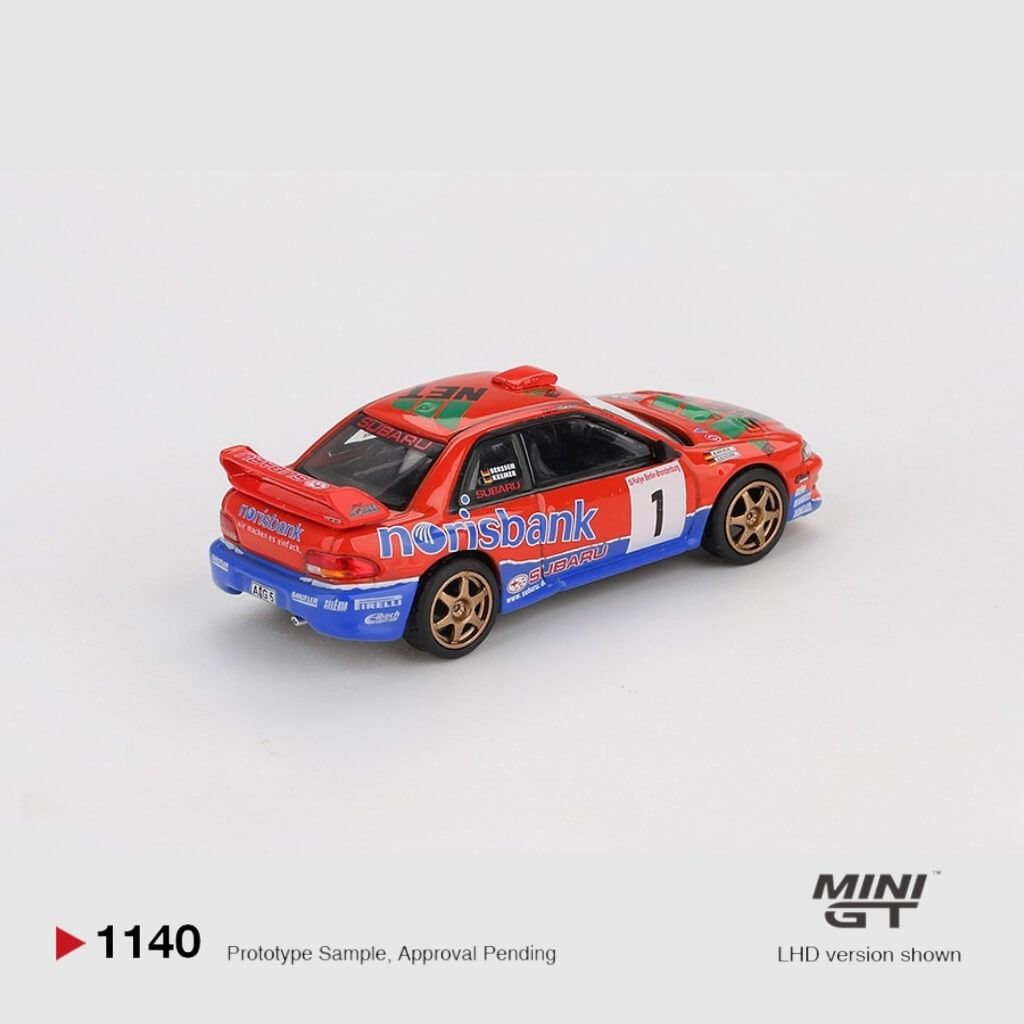 Mô hình xe Subaru Impreza WRC97 #1 1:64 MiniGT