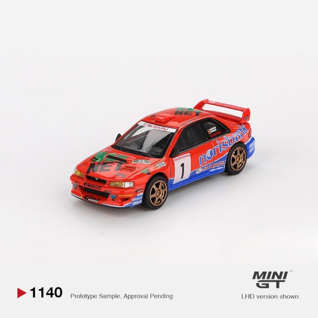Mô hình xe Subaru Impreza WRC97 #1 1:64 MiniGT