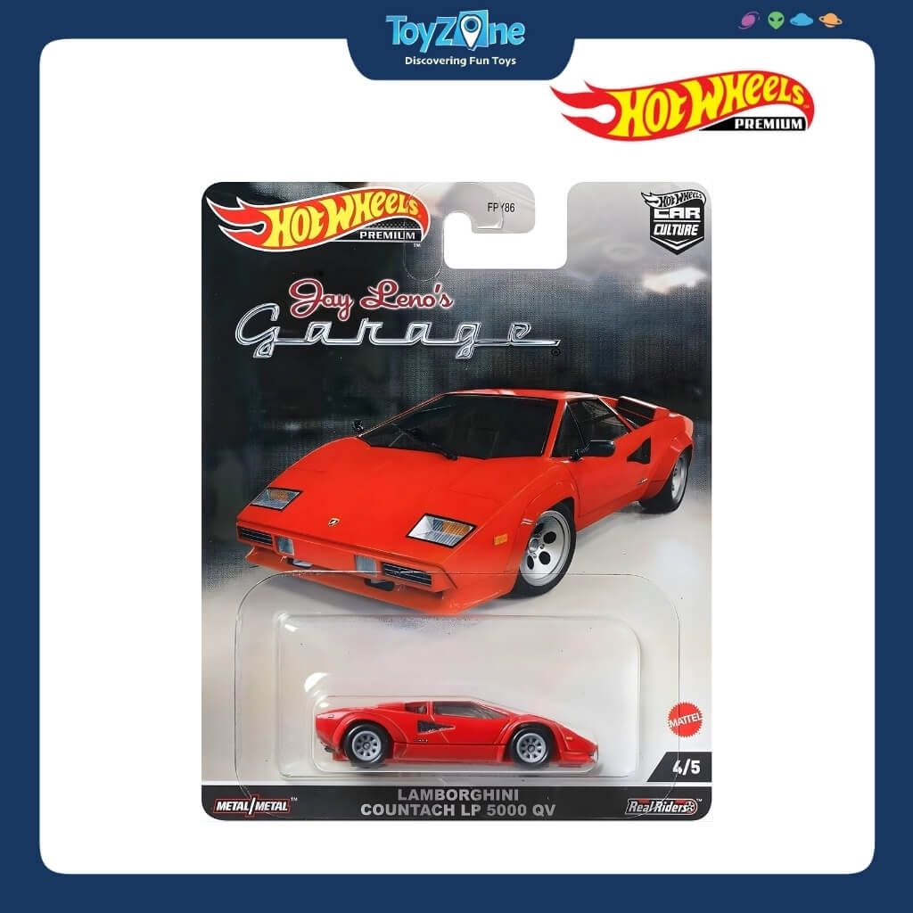 Mô hình xe Hot Wheels Premium 2022 Jay Leno's Garage chính hãng