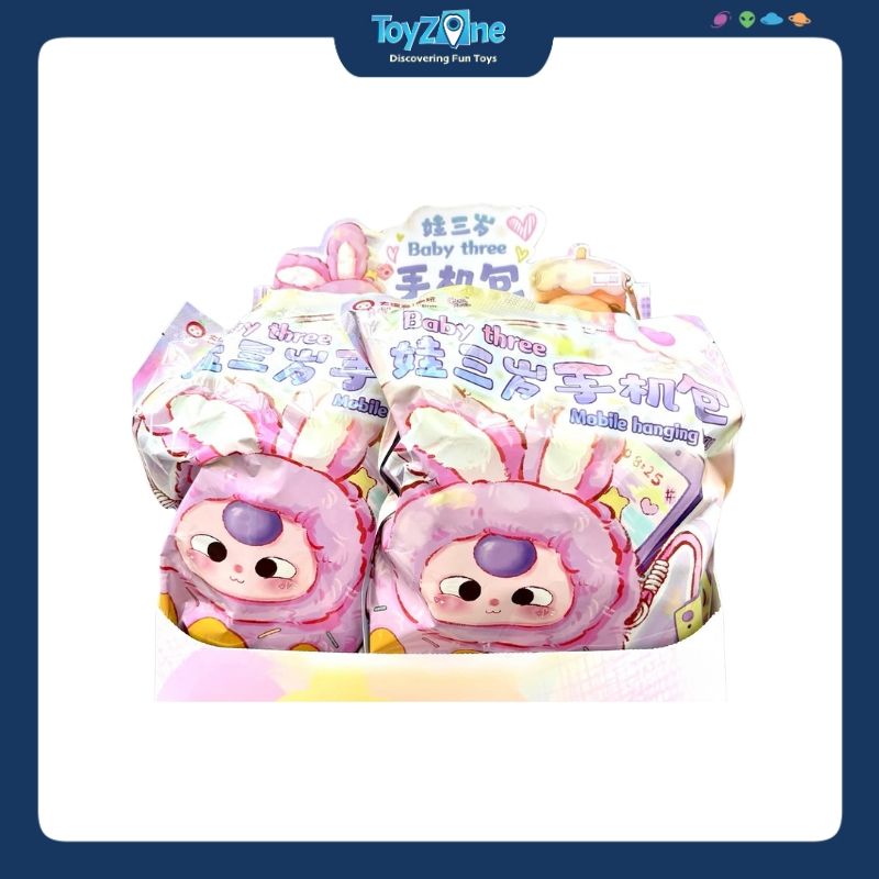  Blind box Baby Three Túi Điện Thoại Đeo Chéo Mobile Phone Bag BABY THREE 