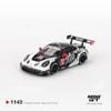 Mô hình xe Porsche 911 GT3 R #77 AO Racing 2025 IMSA Petit Le Mans 1:64 MiniGT