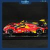 Mô hình xe Ferrari Racing 499P Le Mans Hypercar 2024 Champion Deluxe Version 1:18 BBURAGO