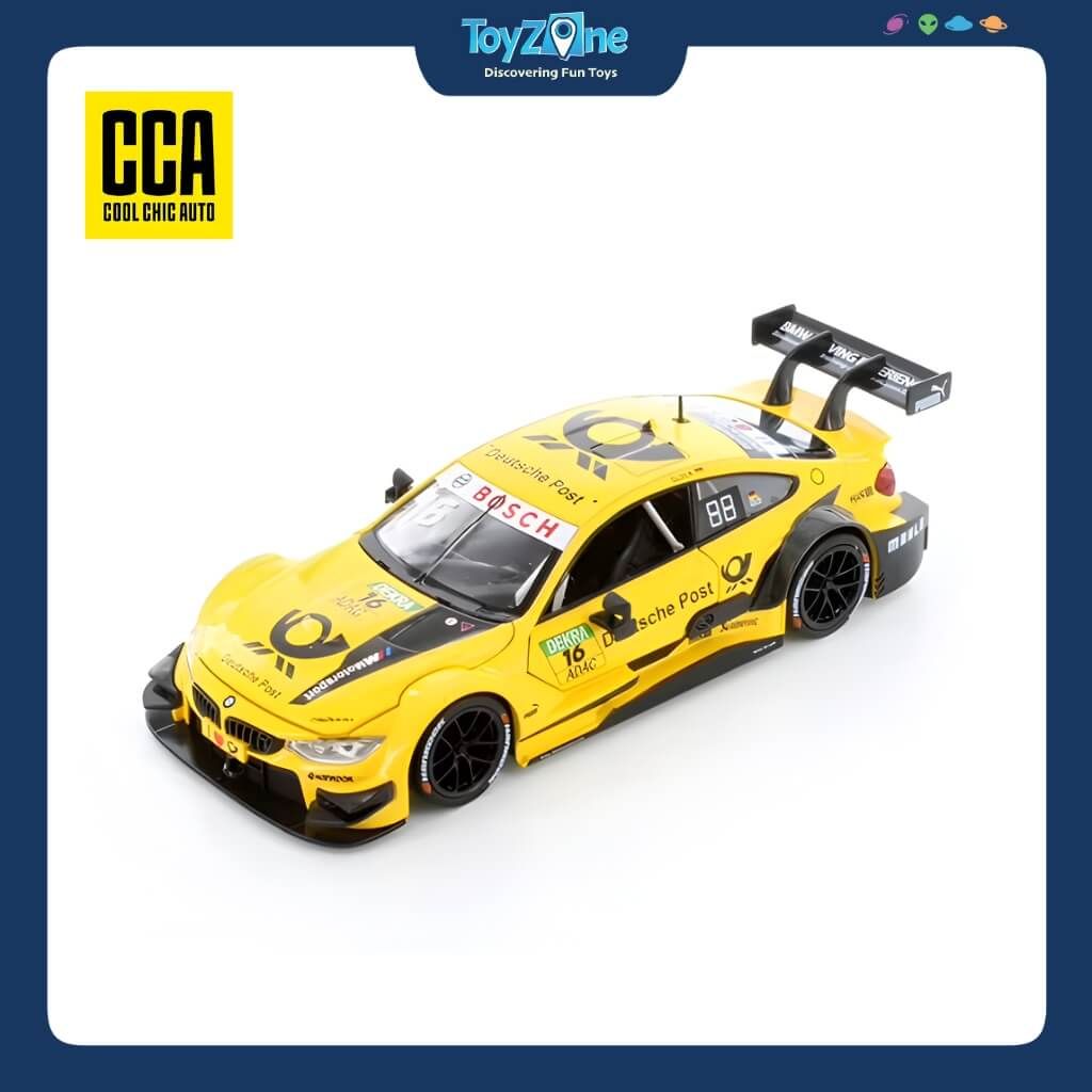 Mô hình xe BMW M4 DTM Deutsche Post 1:24 CCA