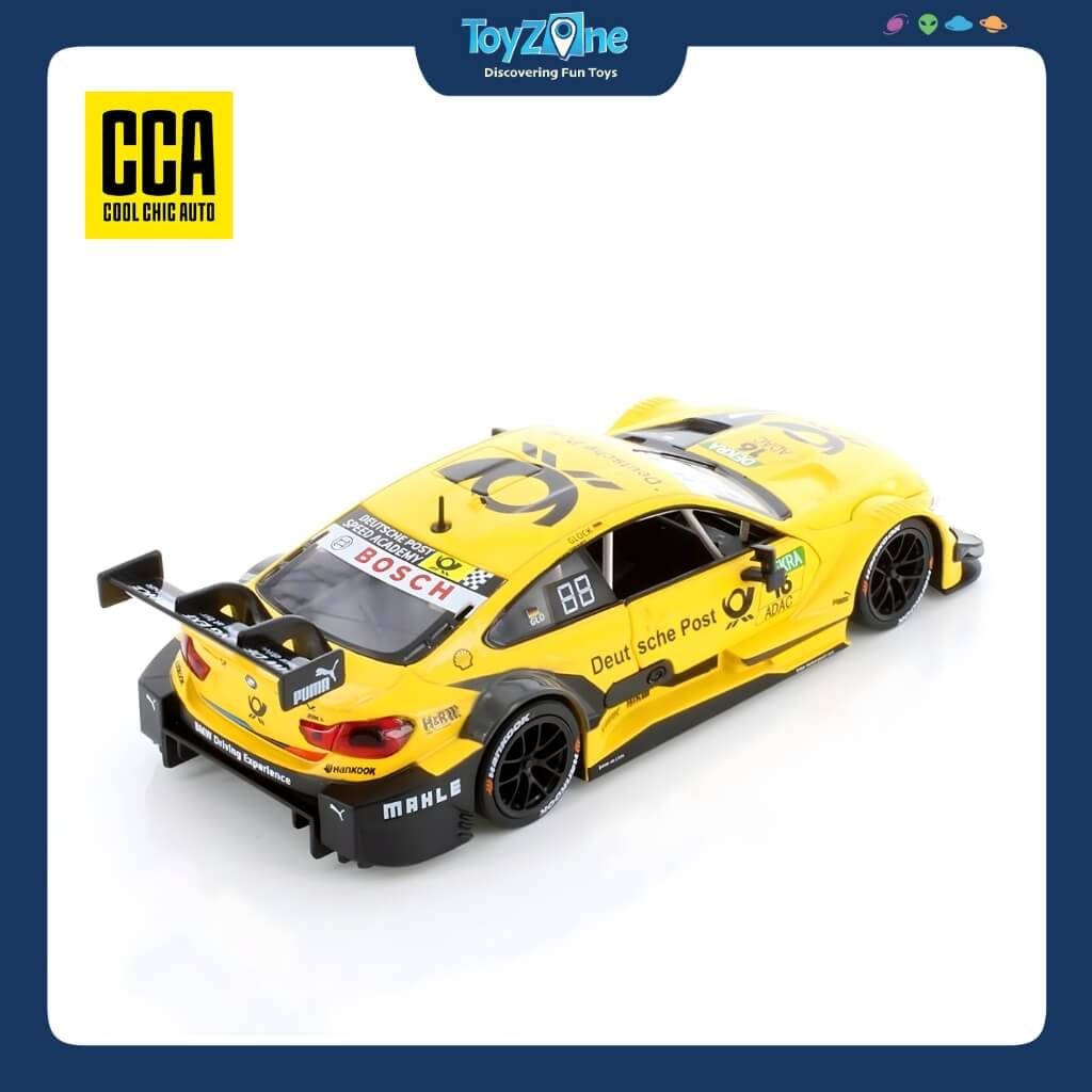 Mô hình xe BMW M4 DTM Deutsche Post 1:24 CCA