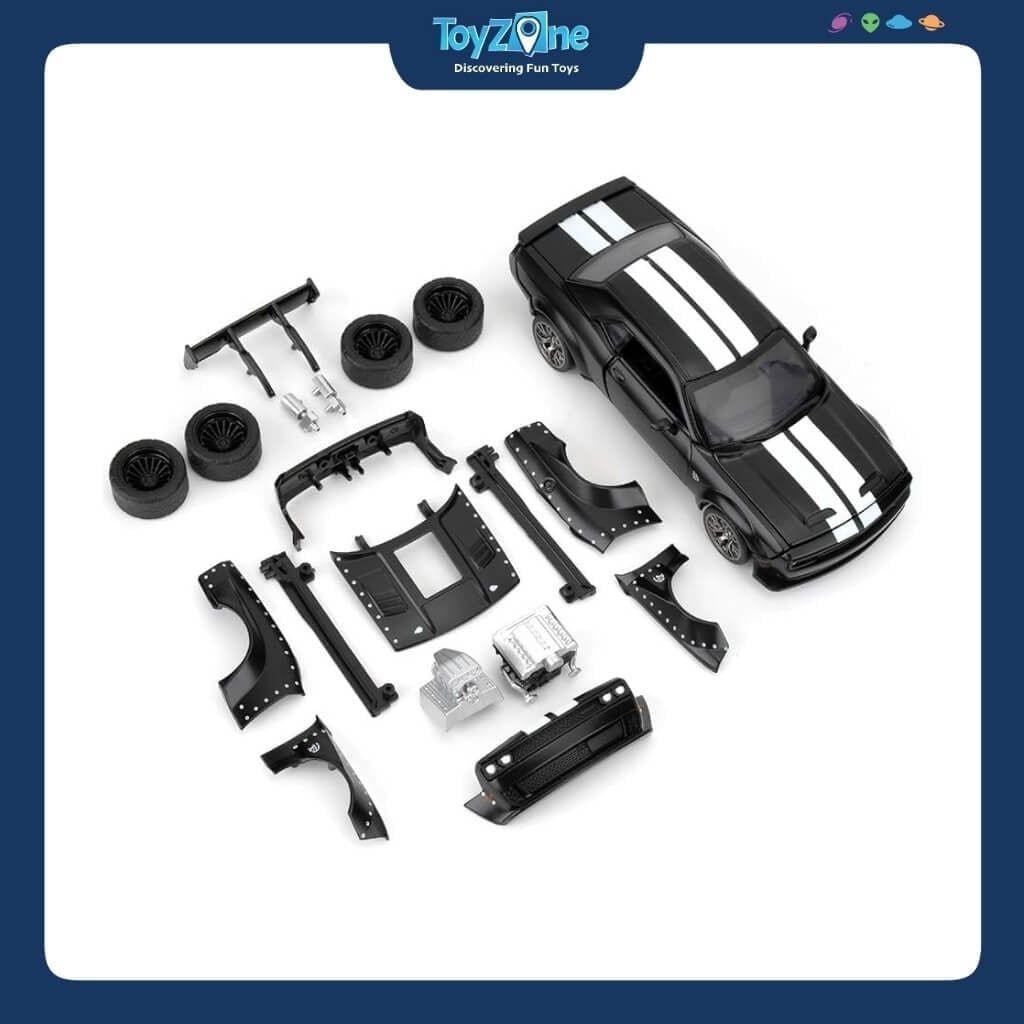 Bộ lắp ráp mô hình xe Dodge Challenger SRT Jailbreadk Model Kit 1:36 CCA