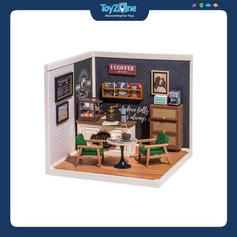 Mô hình lắp ráp nhà nhựa DIY Quán Cafe Ấm Cúng Rolife Super Creator Daily Inspiration Cafe DW001 ROBOTIME