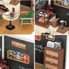 Mô hình lắp ráp nhà nhựa DIY Quán Cafe Ấm Cúng Rolife Super Creator Daily Inspiration Cafe DW001 ROBOTIME