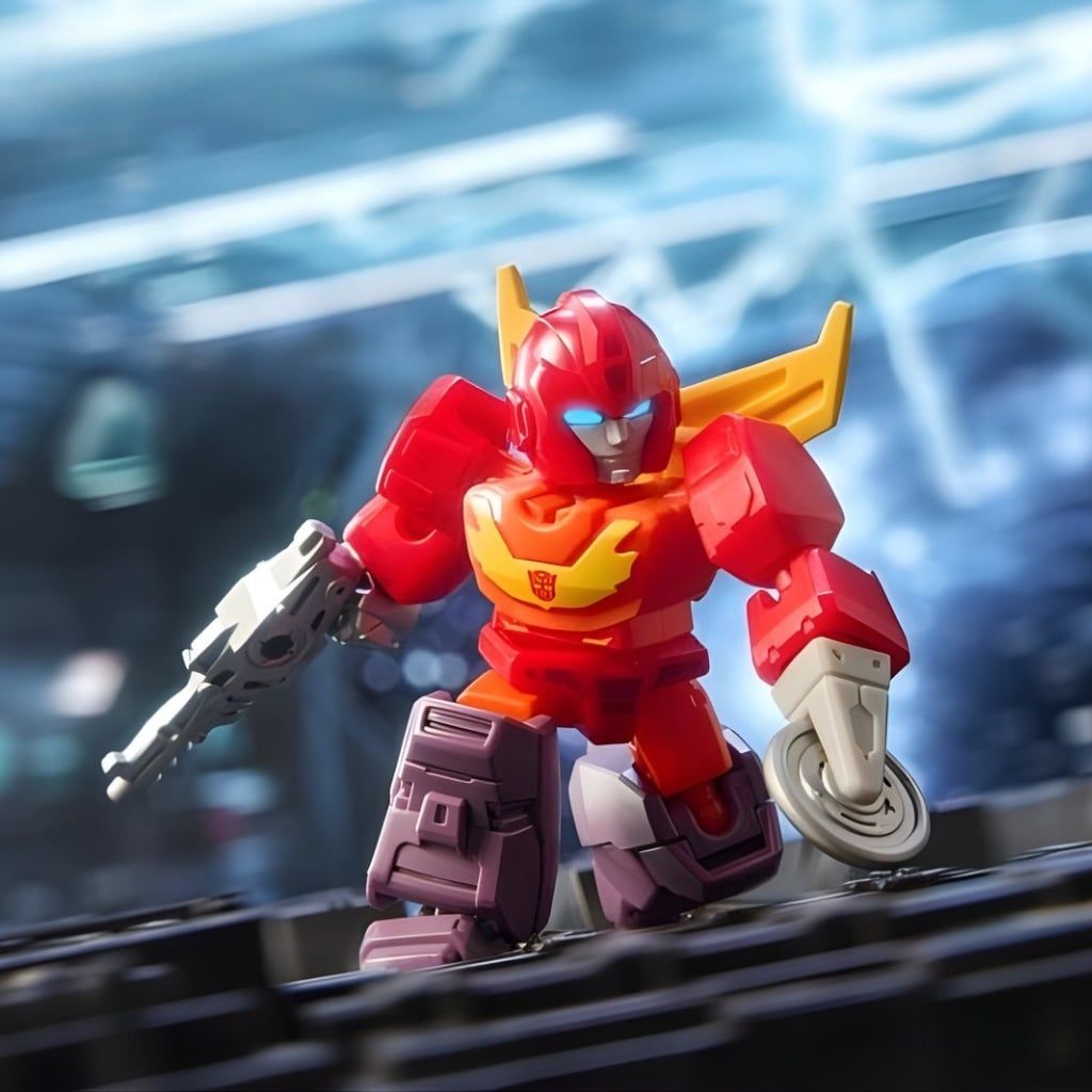 Mô hình đồ chơi lắp ráp Blind box Transformers Defender Version 03 Heavy Metal War Model Kits BLOKEES