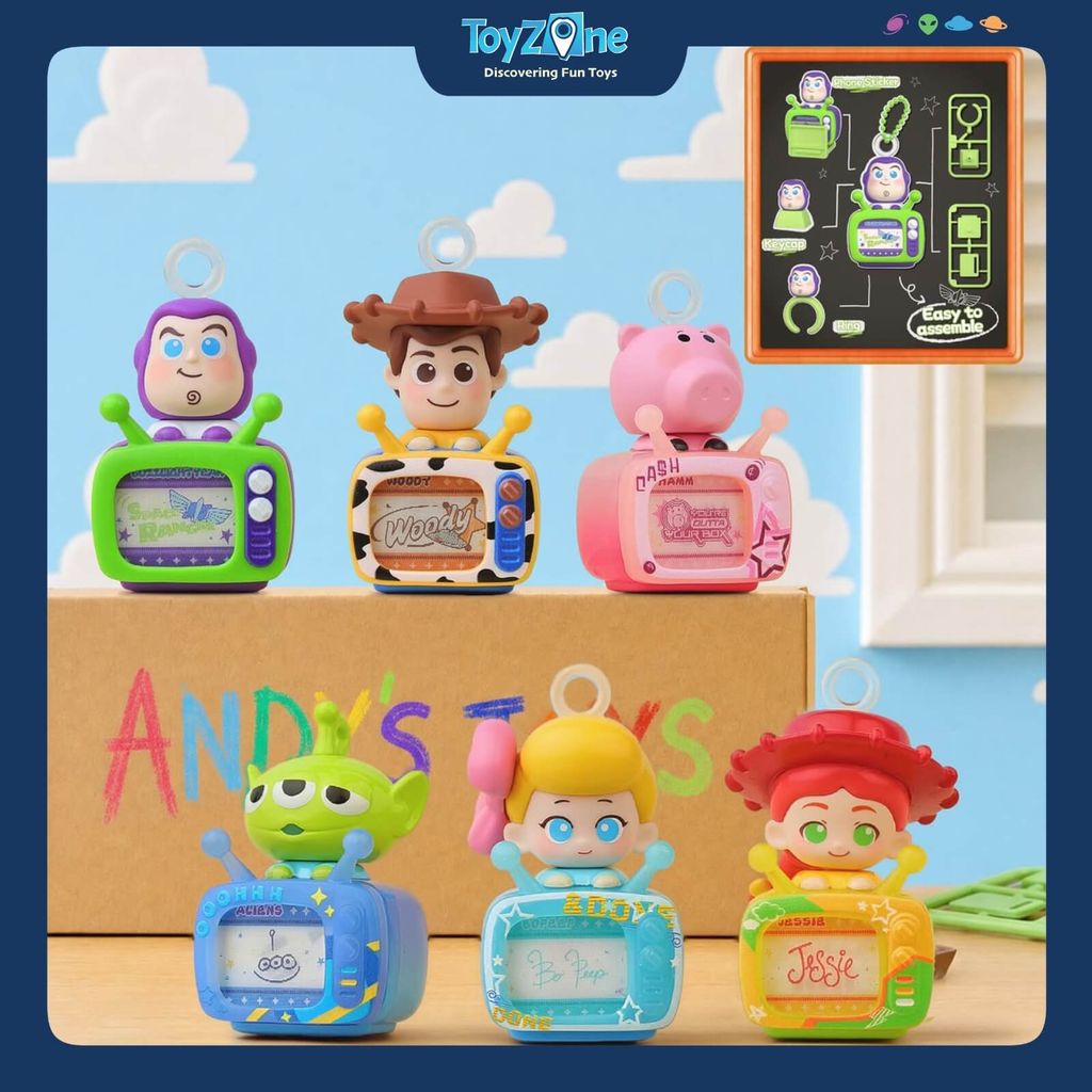 Mô hình đồ chơi lắp ráp Blind box Toy Story Daadoos Fun 01 Playful Theater ER02 BLOKEES