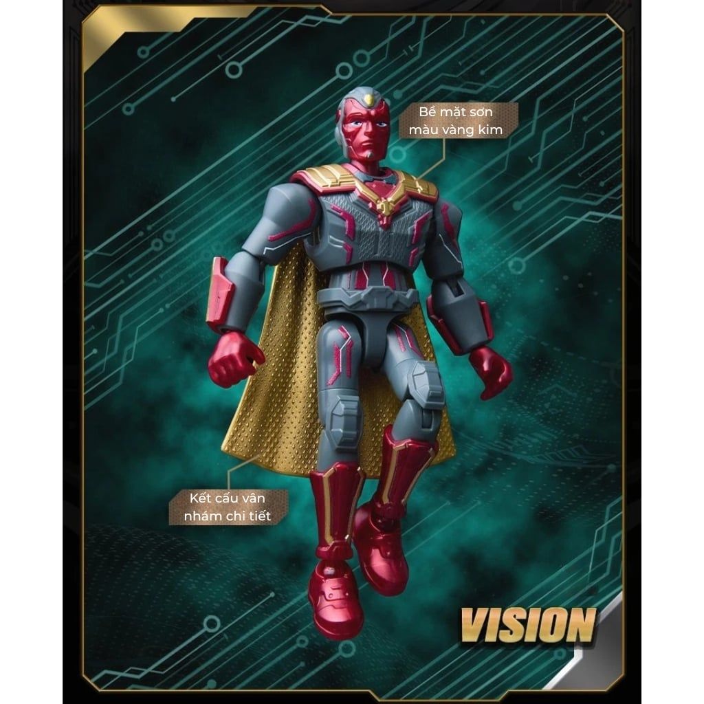 Mô hình đồ chơi Lắp ráp Blind box Marvel Infinity Saga Series 04 Model Kits BLOKEES