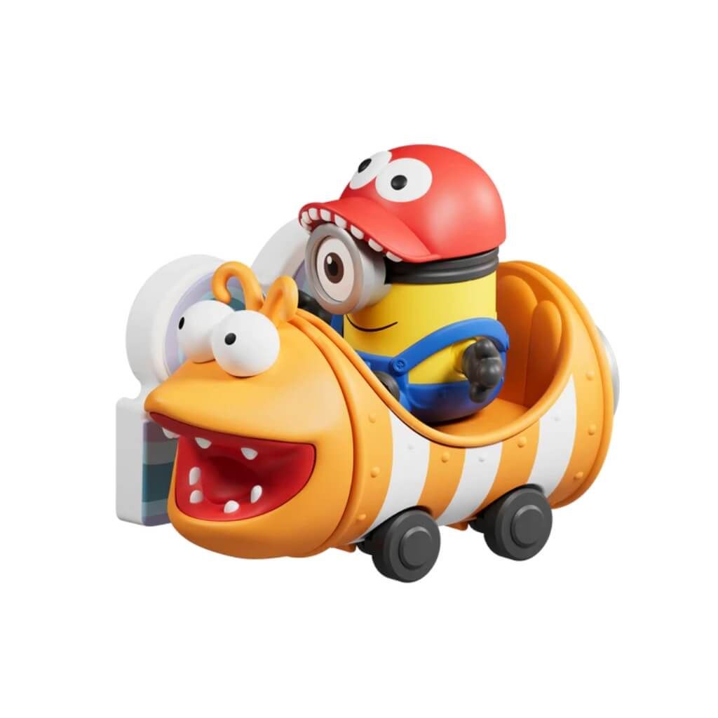 Mô hình đồ chơi lắp ráp Blind box Minions Daadoos Nest Series 01 The Roller BLOKEES