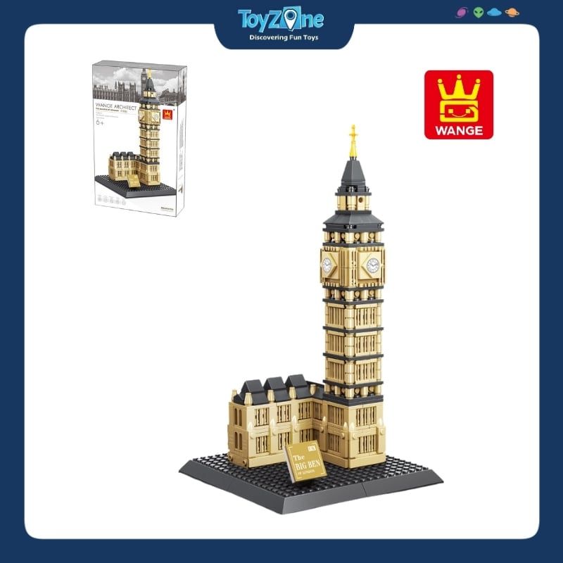 Bộ đồ chơi lắp ráp mô hình Công Trình Kiến Trúc Wange