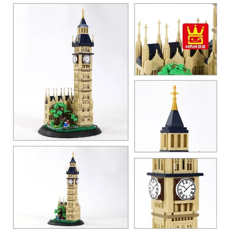 Bộ đồ chơi lắp ráp mô hình Công Trình Kiến Trúc Wange