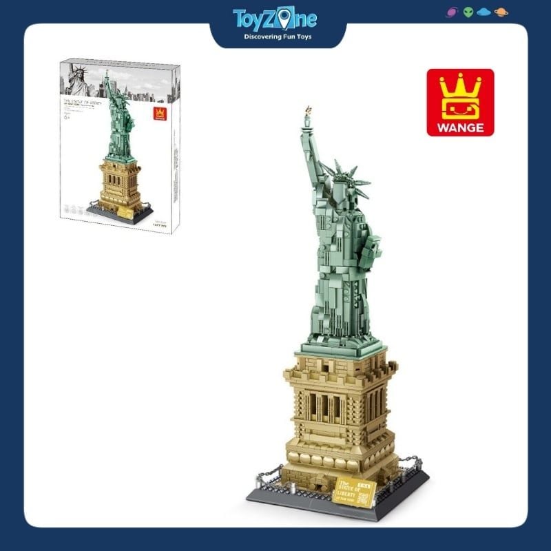 Bộ đồ chơi lắp ráp mô hình Công Trình Kiến Trúc Wange