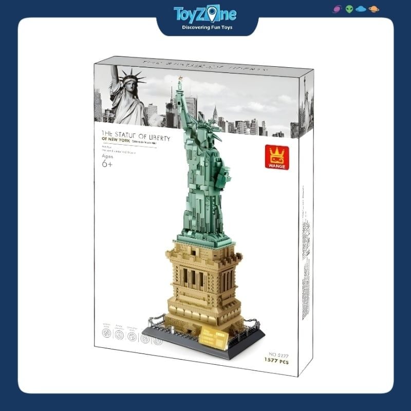 Bộ đồ chơi lắp ráp mô hình Công Trình Kiến Trúc Wange