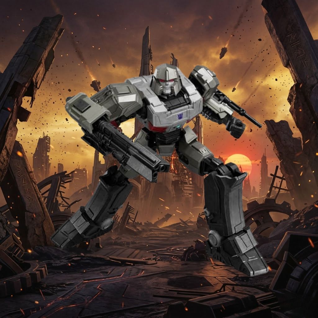 Mô hình đồ chơi lắp ráp Transformers Classic Class 12 Megatron Transformers One BLOKEES