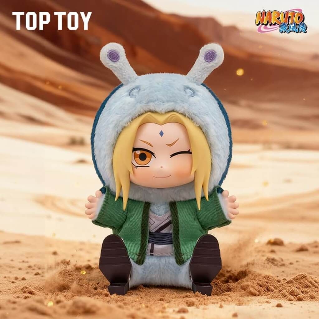 Mô hình Blind box Móc khóa Gấu bông Naruto Shippuden Cute Animals' Sit-in Party Series TOP TOY