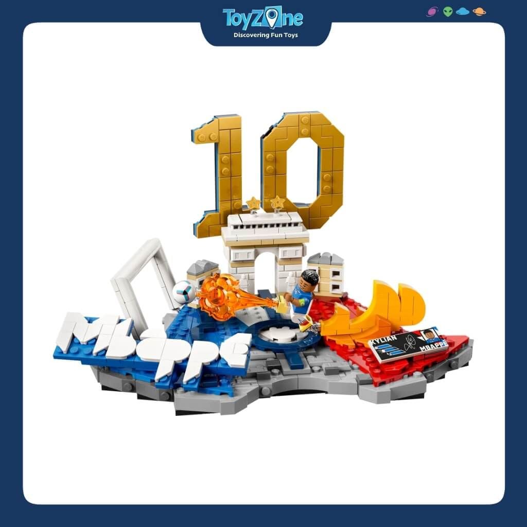 Bộ đồ chơi mô hình lắp ráp Biểu Tượng Sân Cỏ Kylian Mbappé LEGO EDITIONS SPORTS