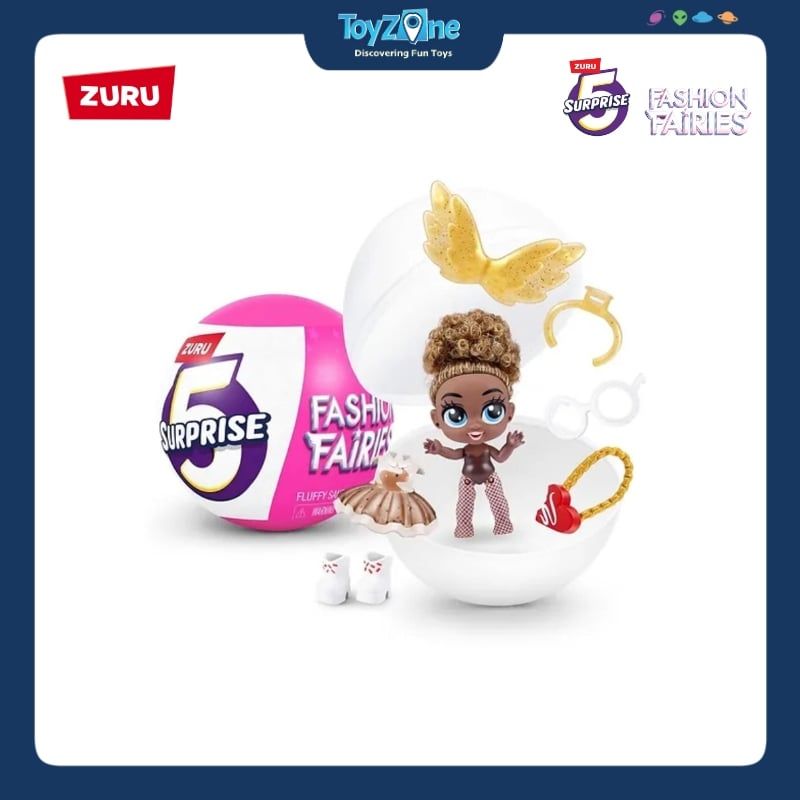  Mô hình đồ chơi Blind box 5 Surprise Fashion Fairies ( Tiên Nữ Thời Trang ) ZURU TOYS 