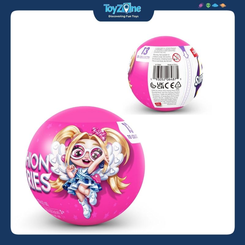  Mô hình đồ chơi Blind box 5 Surprise Fashion Fairies ( Tiên Nữ Thời Trang ) ZURU TOYS 