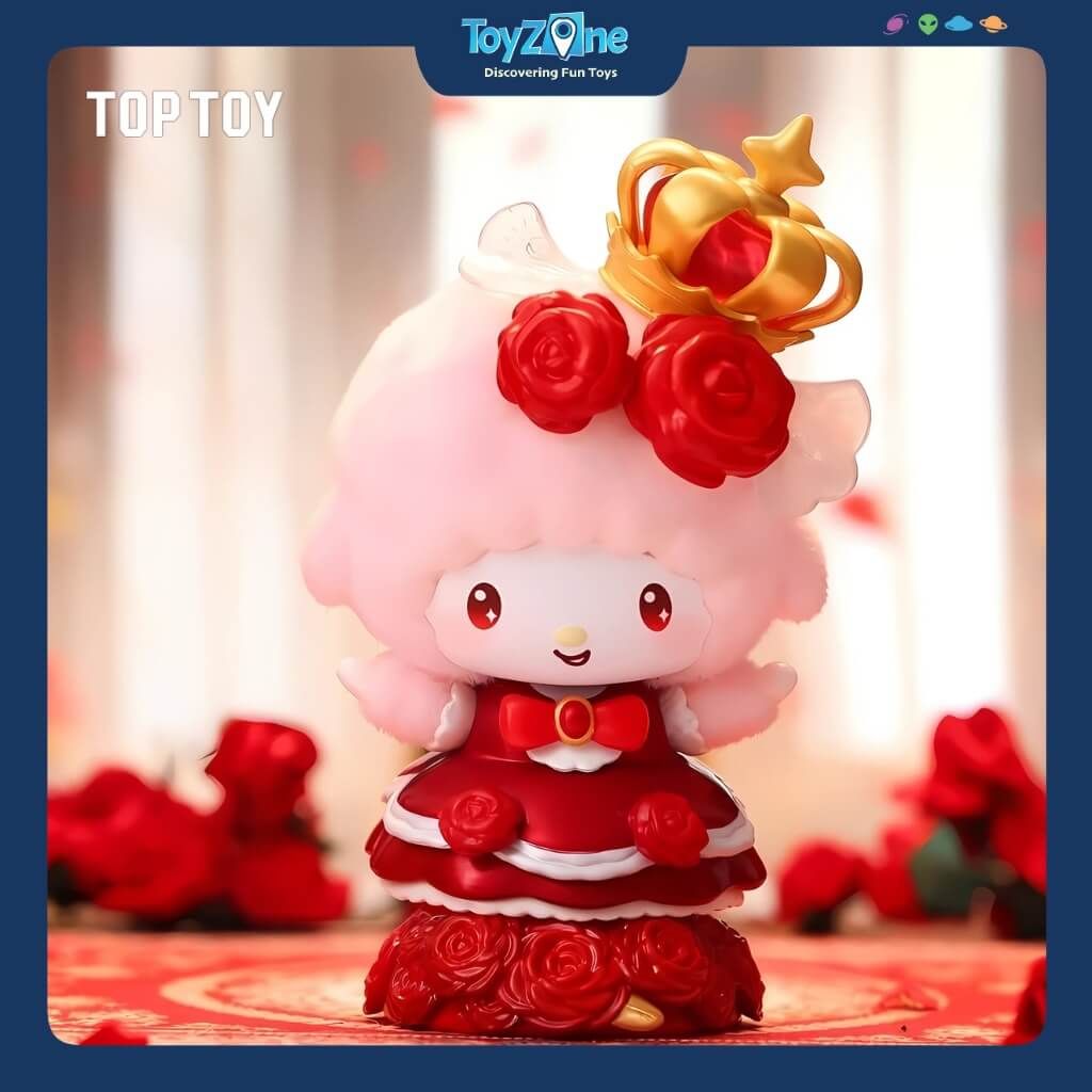 Mô hình đồ chơi Blind box Sanrio Characters Rose Night Series ( Đêm Hoa Hồng ) TOP TOY