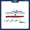 Bộ đồ chơi lắp ráp mô hình Tàu khu trục (Destroyer) Sluban