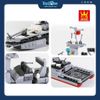 Bộ Đồ Chơi Lắp Ráp Mô Hình Tàu Khu Trục Type 052D WANGE