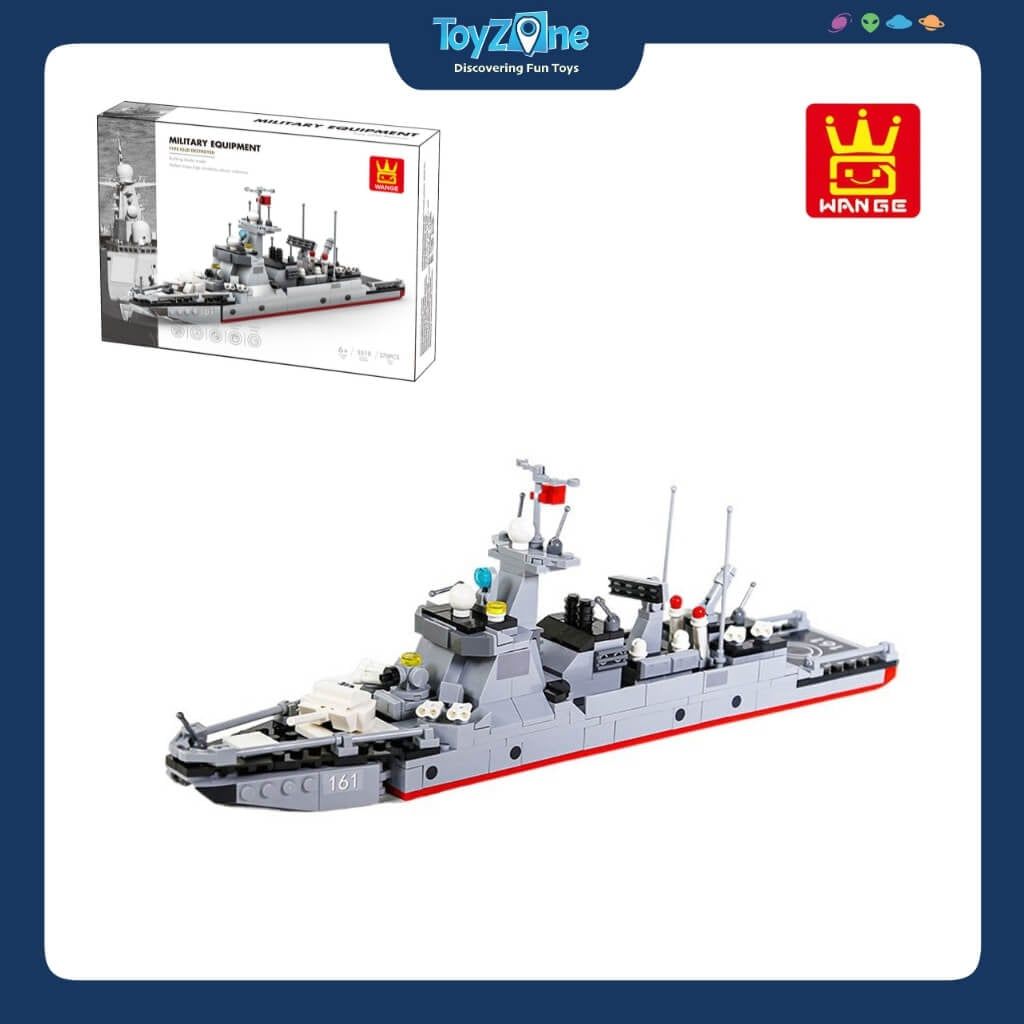 Bộ Đồ Chơi Lắp Ráp Mô Hình Tàu Khu Trục Type 052D WANGE