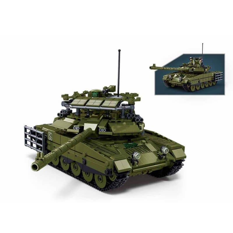 Bộ Đồ Chơi Lắp Ráp Mô Hình Xe Tăng T-90MS SLUBAN
