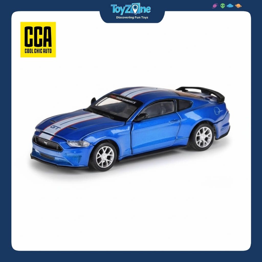 Bộ lắp ráp mô hình xe Ford Mustang GT 2018 Model Kit 1:42 CCA