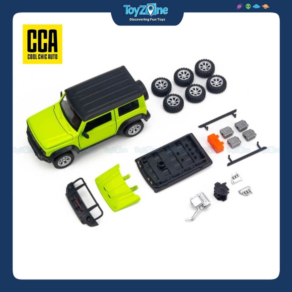 Bộ lắp ráp mô hình xe Suzuki Jimny Model Kit 1:32 CCA