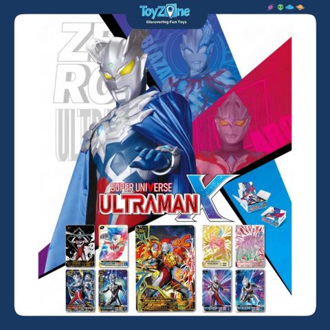 Bộ thẻ sưu tập Ultraman Super Universe X Deluxe Vol 1 KAYOU