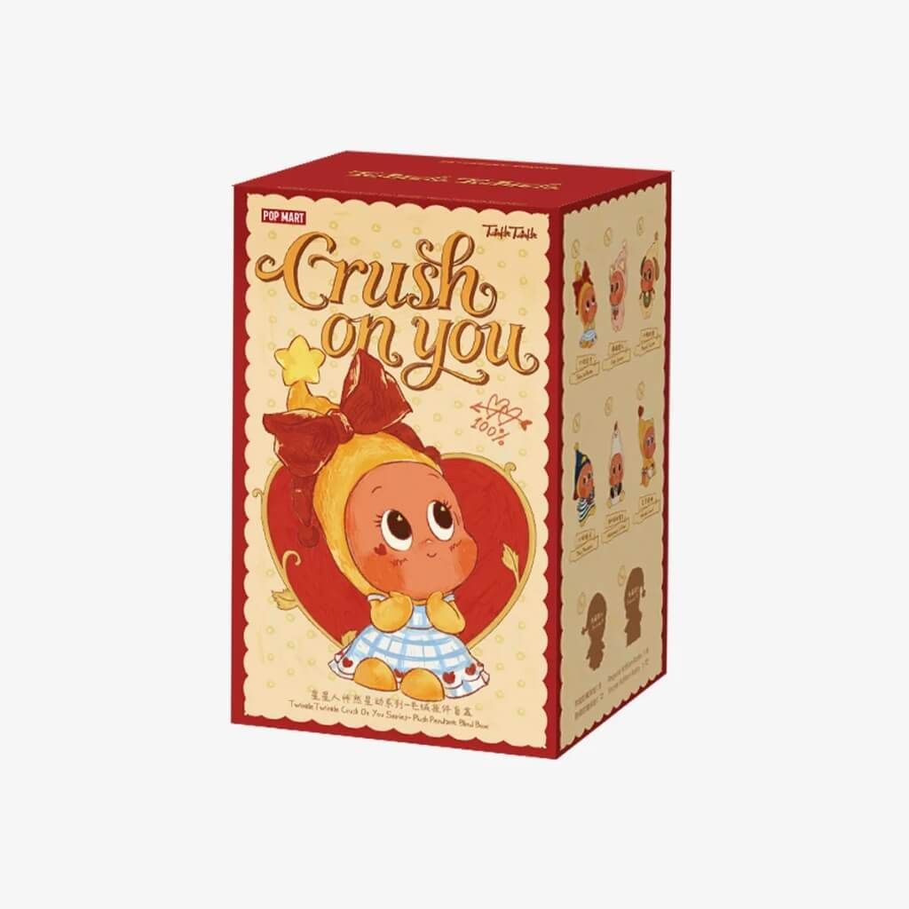 Mô hình móc khoá Blind Box Twinkle Twinkle Crush On You Series Plush Pendant V5 POP MART