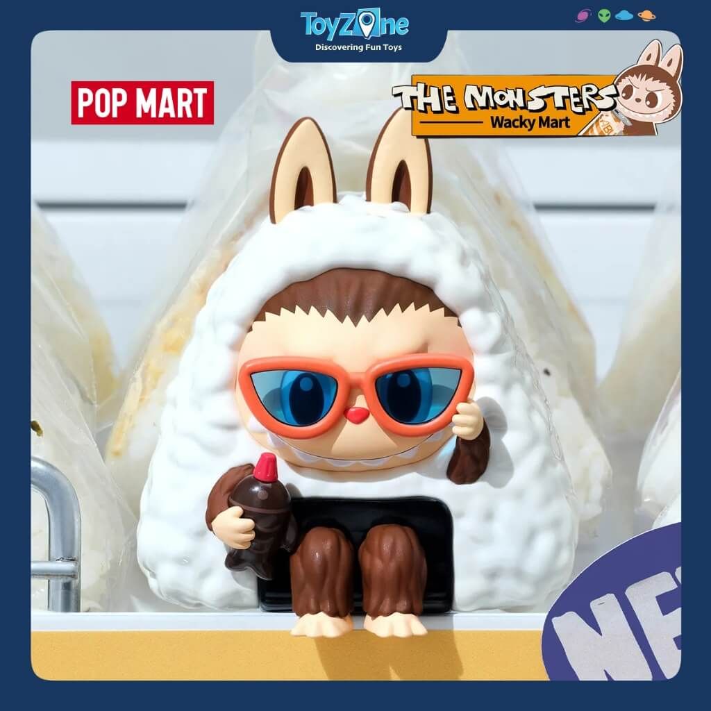 Mô hình đồ chơi Blind box Labubu The Monsters Wacky Mart ( Siêu Thị Kỳ Lạ ) Series Figures POP MART