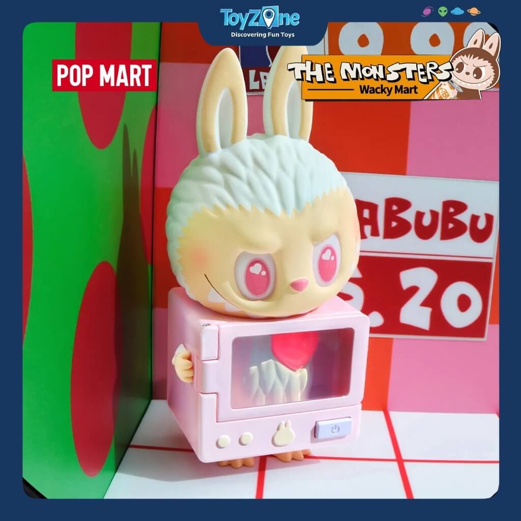 Mô hình đồ chơi Blind box Labubu The Monsters Wacky Mart ( Siêu Thị Kỳ Lạ ) Series Figures POP MART