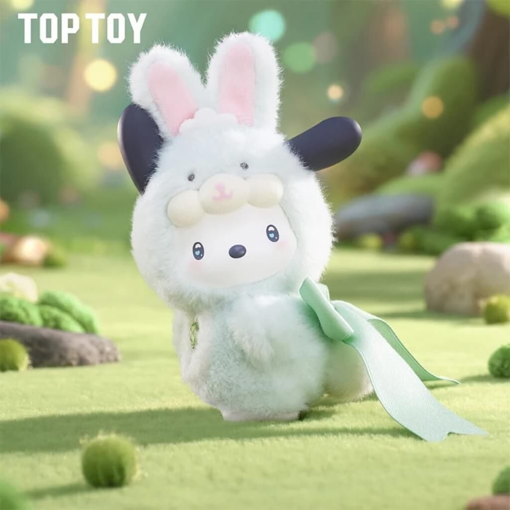Mô hình Blind box Móc khóa Gấu bông Sanrio Characters Diamond Bunny Baby Series TOP TOY