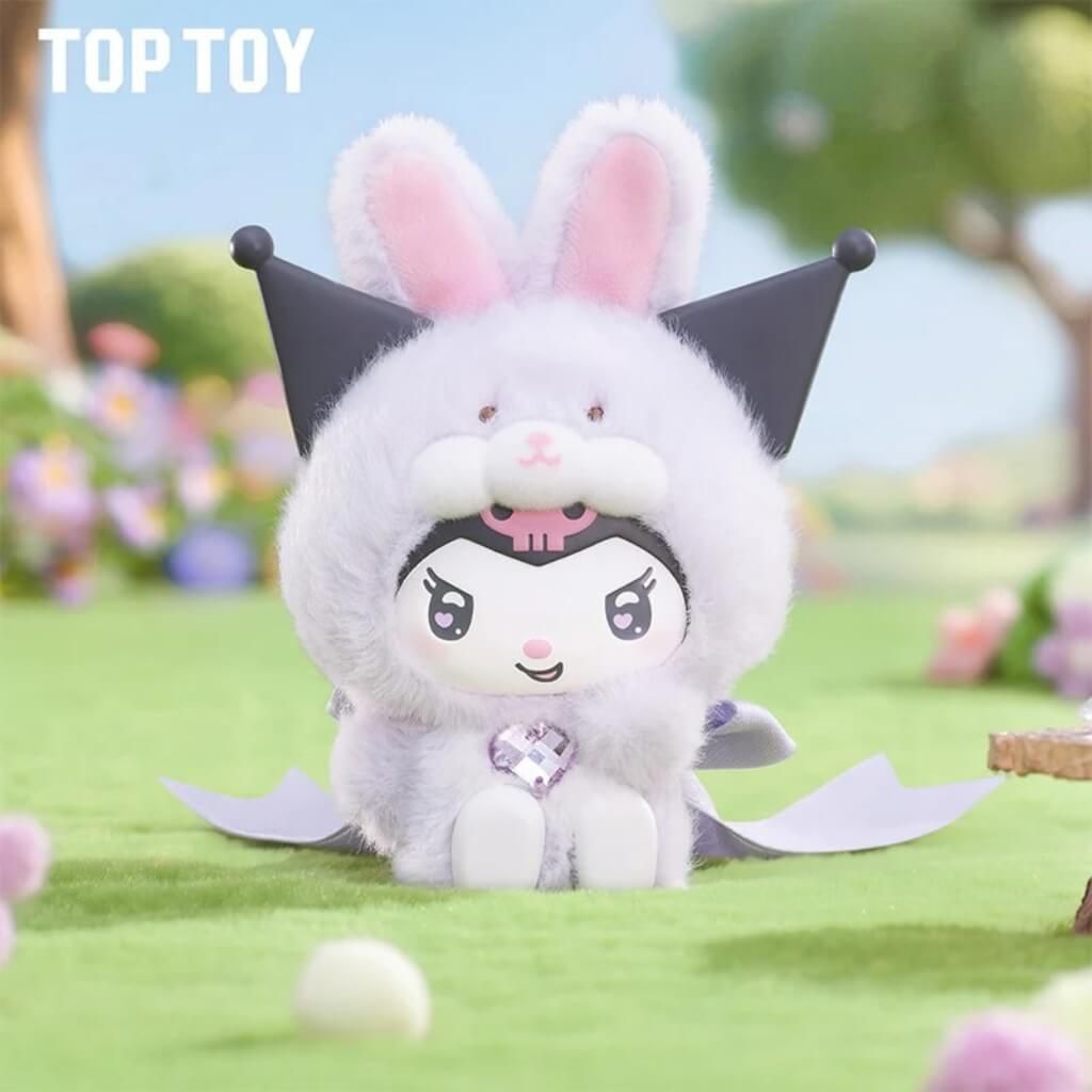 Mô hình Blind box Móc khóa Gấu bông Sanrio Characters Diamond Bunny Baby Series TOP TOY