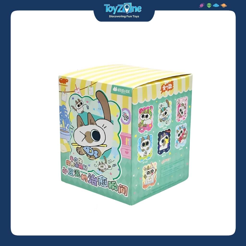 Mô hình đồ chơi Blind box Siamese Cat Azukisan's Healing Moment Series ( Khoảnh Khắc Chữa Lành ) NOBEKO