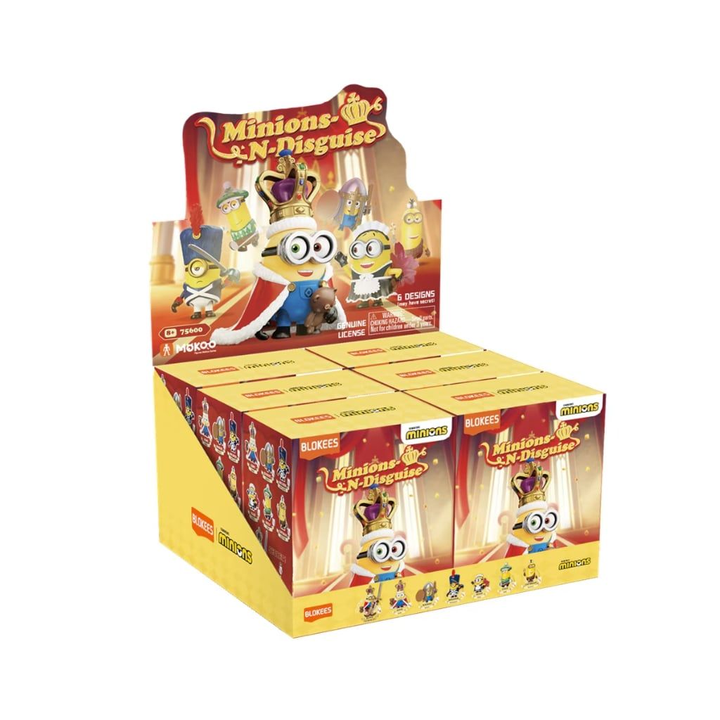Mô hình đồ chơi lắp ráp Blind box Minions N-Disguise Mokoo Series 01 BLOKEES