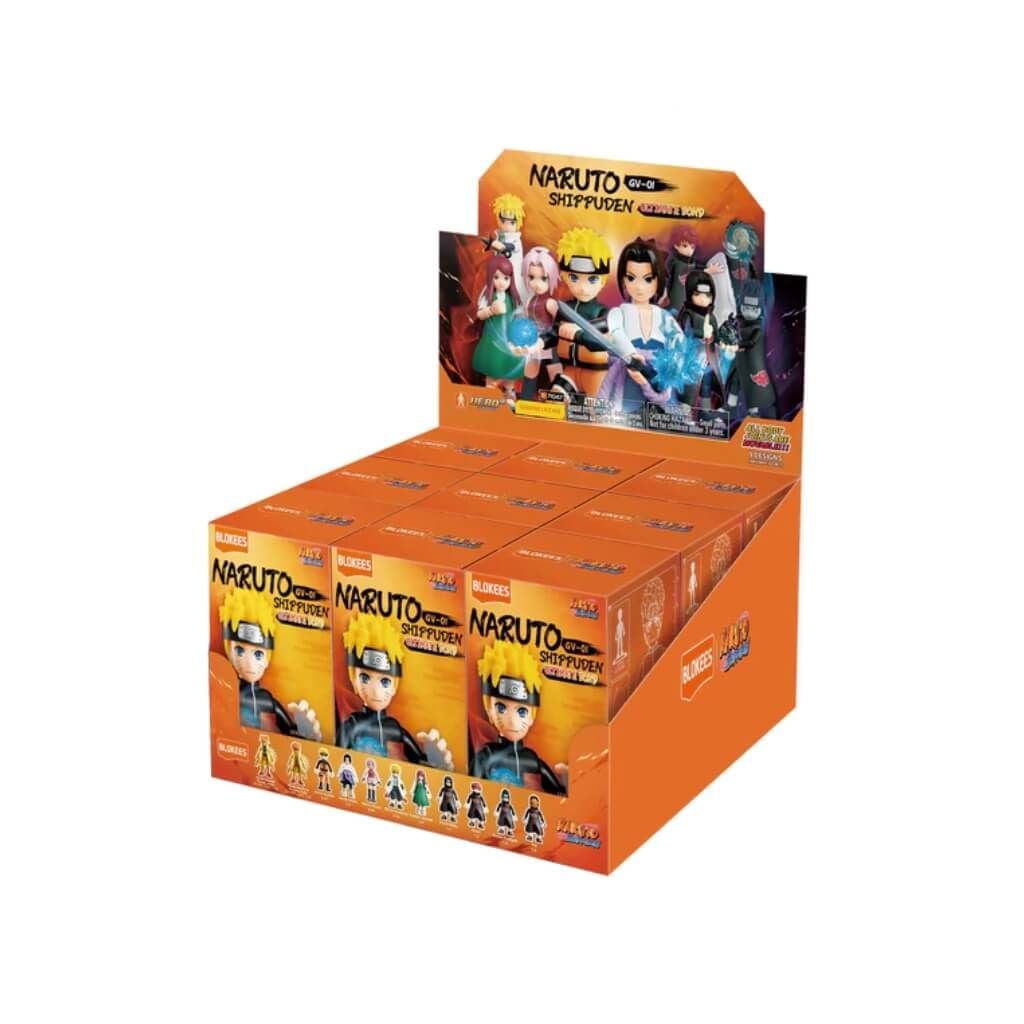 Mô hình đồ chơi lắp ráp Blind box Naruto Shippuden GV01 Ultimate Bond BLOKEES