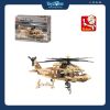 Bộ đồ chơi lắp ráp mô hình Trực Thăng Chiến Đấu SLUBAN