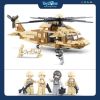 Bộ đồ chơi lắp ráp mô hình Trực Thăng Chiến Đấu SLUBAN