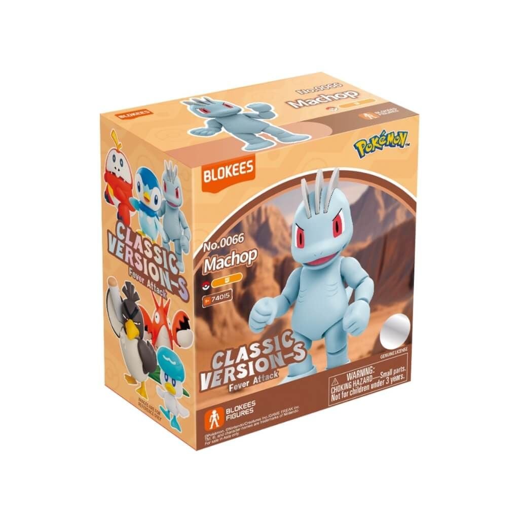 Mô hình đồ chơi lắp ráp Pokemon Classic Version-S Fever Attack BLOKEES