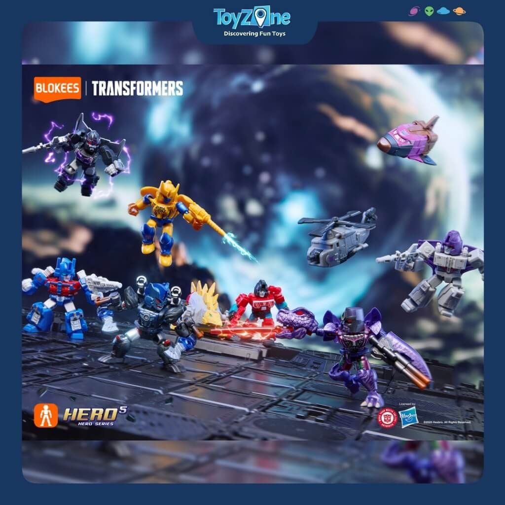 Mô hình đồ chơi lắp ráp Transformers Defender Version 06 Brutal Fang BLOKEES