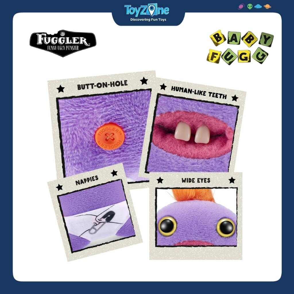 Mô hình đồ chơi sưu tầm Fuggler Baby Fuggs Ver 3 3.5inch ZURU TOYS