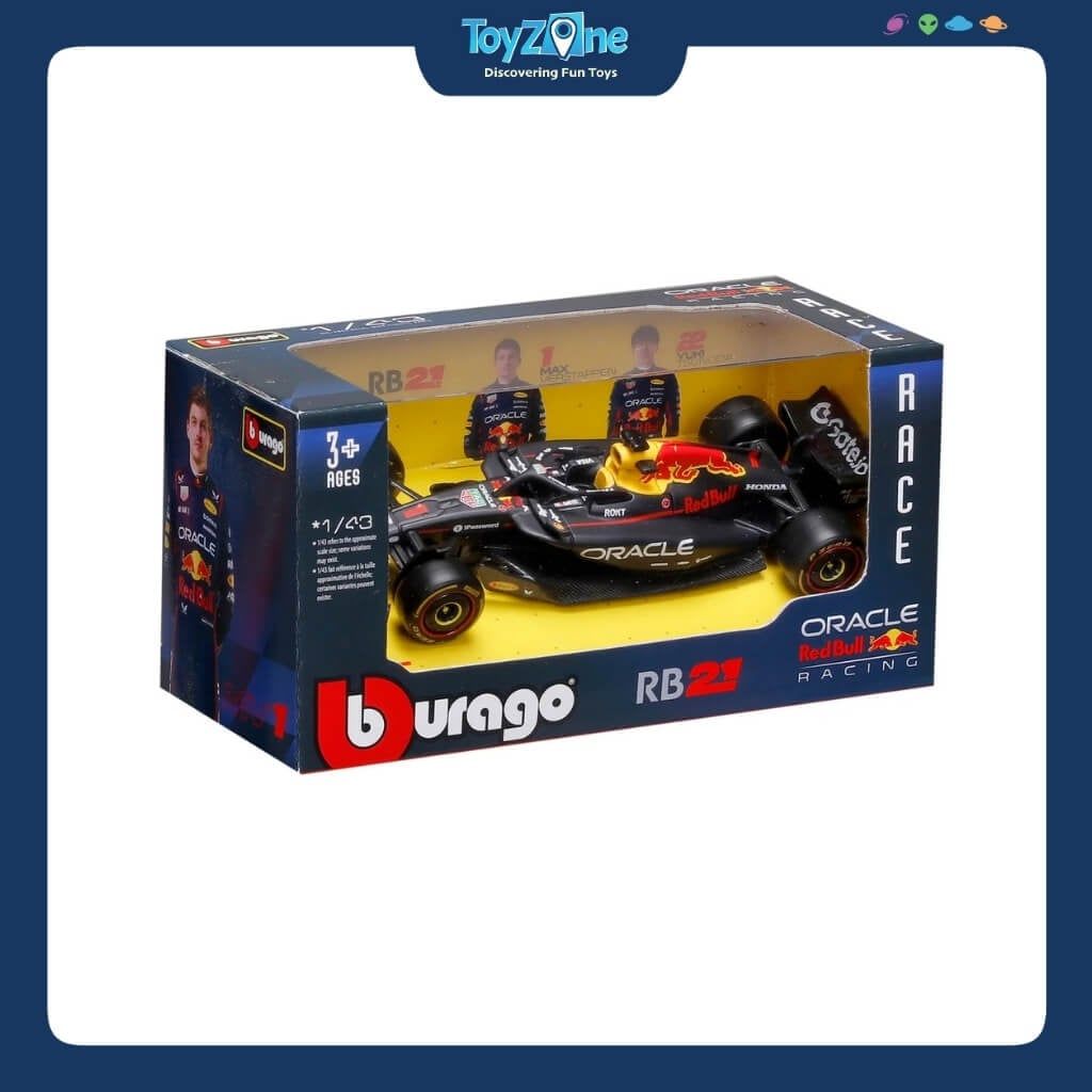 Mô hình xe F1 Red Bull Oracle Racing RB21 2025 1:43 BBURAGO